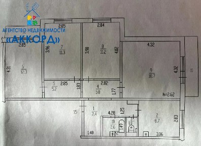 Продается 4-комн. квартира, 83,3 м²