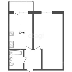 Продается 1-комн. квартира, 40 м²