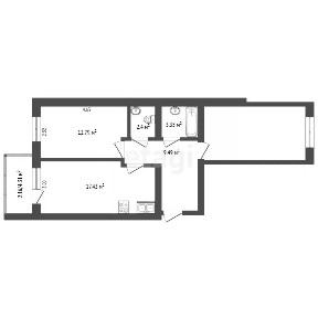 Продается 2-комн. квартира, 68 м²