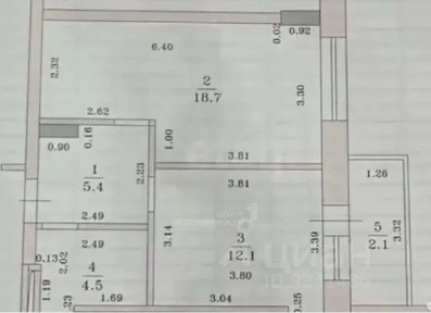 Продается 1-комн. квартира, 40 м²