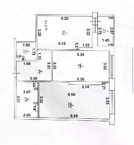 Продается 3-комн. квартира, 72,9 м²