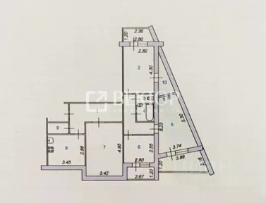 Продается 4-комн. квартира, 83,1 м²