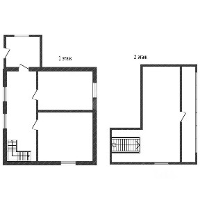 Продается 2-этажный дом, 52,8 м²