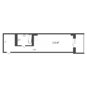Продается студия, 29 м²