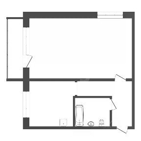 Продается 1-комн. квартира, 30,7 м²
