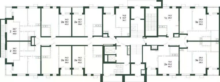 Продается 1-комн. квартира, 34,2 м²
