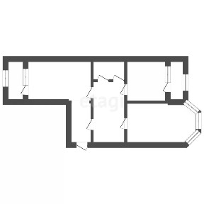 Продается 2-комн. квартира, 73,4 м²