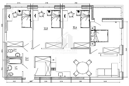 Продается 4-комн. квартира, 101,7 м²