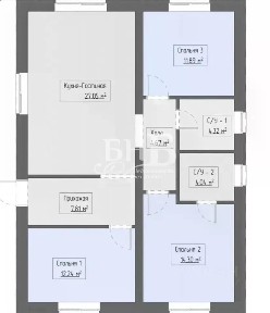 Продается 1-этажный дом, 100 м²