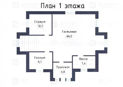 Продается 3-этажный дом, 267,7 м²
