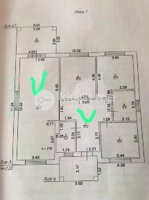 Продается 1-этажный дом, 122,3 м²