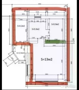 Продается 2-этажный дом, 79 м²