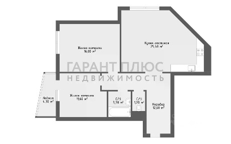 Продается 2-комн. квартира, 70,3 м²