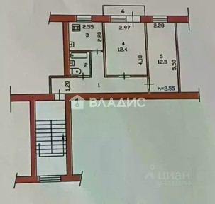 Продается 2-комн. квартира, 43,9 м²