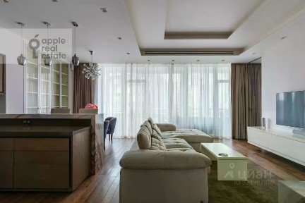 Сдается 3-комн. квартира, 159 м²
