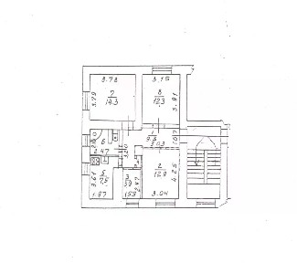 Продается 4-комн. квартира, 65,5 м²