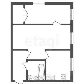 Продается 2-комн. квартира, 42 м²