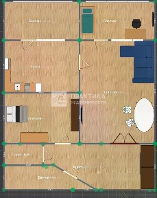 Продается 2-комн. квартира, 55,2 м²