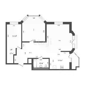 Продается 3-комн. квартира, 83,3 м²