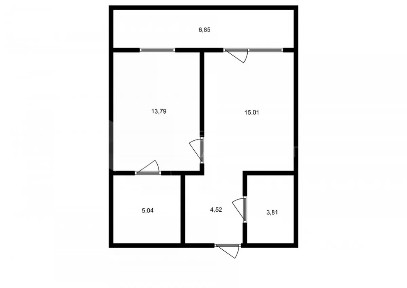 Продается 1-комн. квартира, 31,7 м²