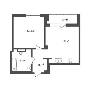 Продается 1-комн. квартира, 36,2 м²