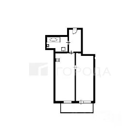 Сдается 1-комн. квартира, 39,3 м²