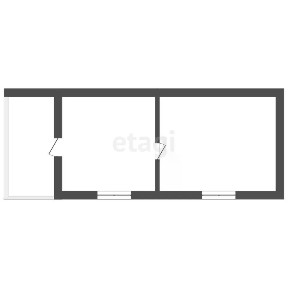 Продается 1-этажный дом, 25 м²
