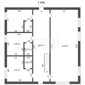 Продается 2-этажный дом, 338 м²