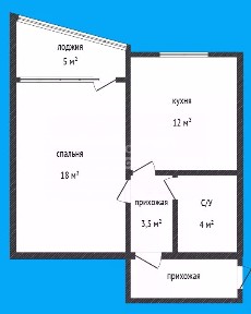 Сдается 1-комн. квартира, 40 м²