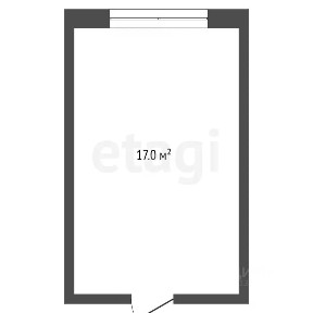 Продается 1/2 квартиры, 17/3 м²