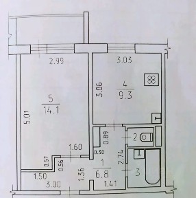 Продается 1-комн. квартира, 33,7 м²