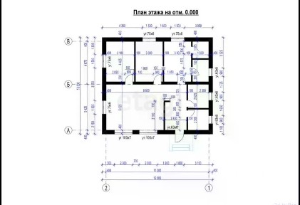 Продается 1-этажный дом, 108 м²