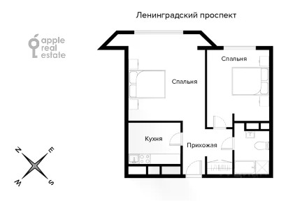 Продается 2-комн. квартира, 52 м²