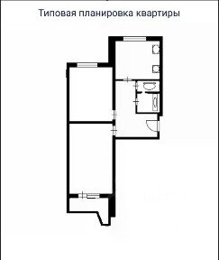 Продается 2-комн. квартира, 58,4 м²
