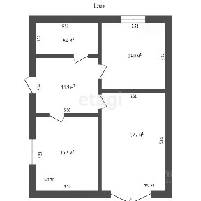 Продается 2-этажный дом, 146,3 м²