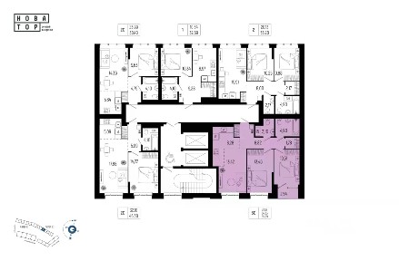 Продается 3-комн. квартира, 65,09 м²