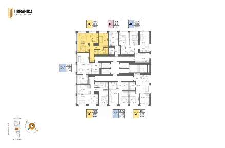 Продается 3-комн. квартира, 64,43 м²