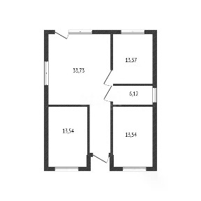 Продается 1-этажный дом, 88,3 м²