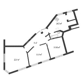 Продается 3-комн. квартира, 85,6 м²