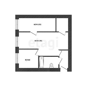 Продается 2-комн. квартира, 44 м²