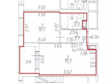 Продается 1-комн. квартира, 32,6 м²