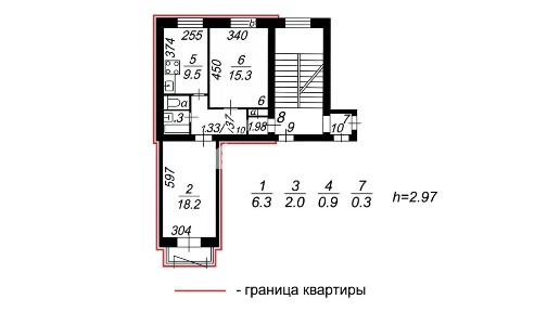 Продается 2-комн. квартира, 52,5 м²