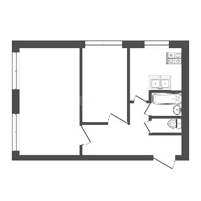 Продается 1/2 квартиры, 48/8 м²