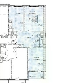 Продается 2-комн. квартира, 58 м²