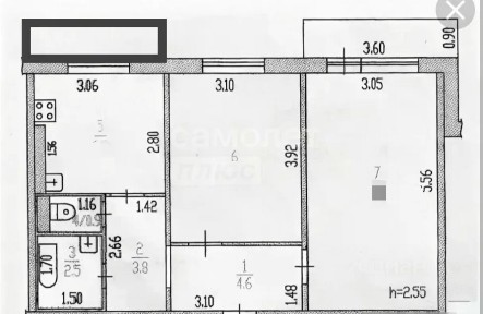Продается 2-комн. квартира, 47 м²