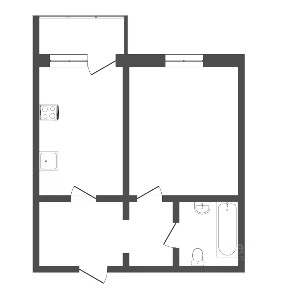 Продается 1-комн. квартира, 39 м²