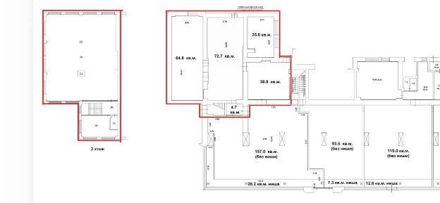 Сдается помещение свободного назначения, 390,5 м²