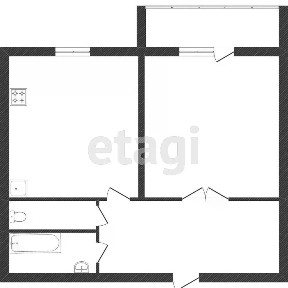 Продается 1-комн. квартира, 44,1 м²