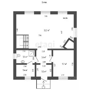 Продается 2-этажный дом, 119,3 м²