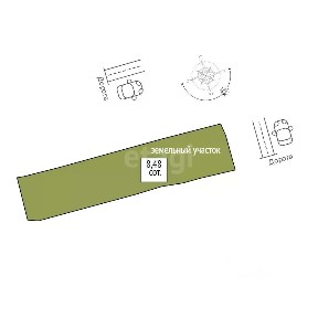 Продается 2-этажный дом, 33,1 м²